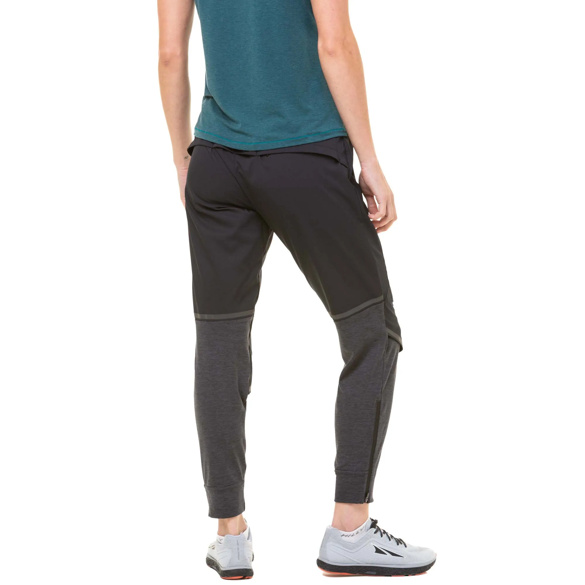 Ronhill | Women's Tech Flex Pant - Black/Charcoal Marl