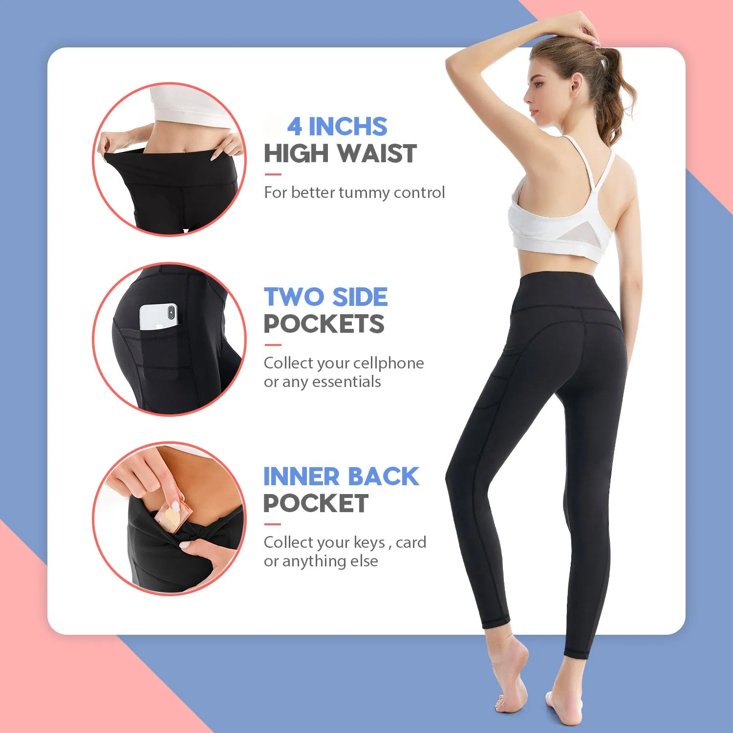 Sinopant Yoga Pants With Pockets