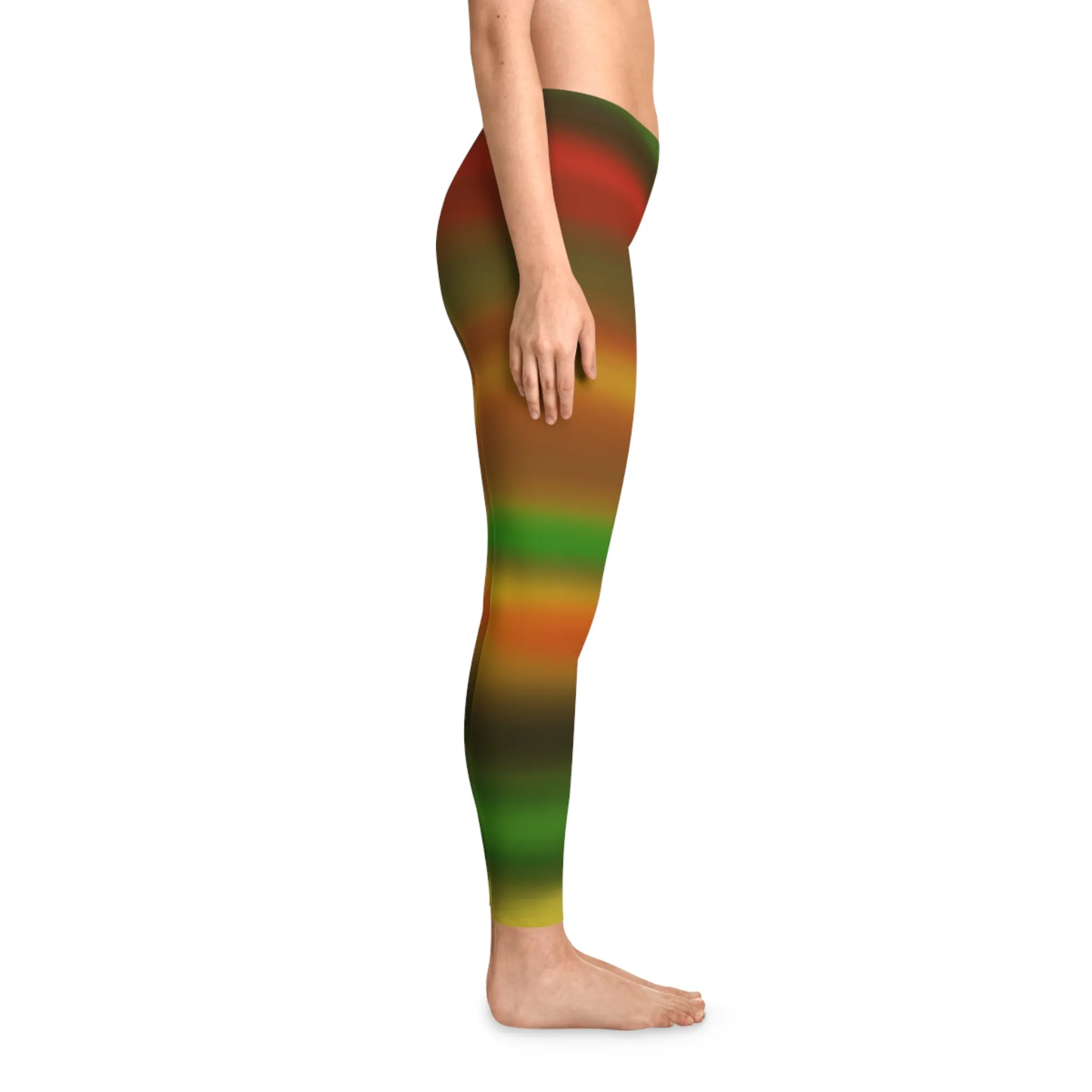 Smug colors Stretchy Leggings (AOP)