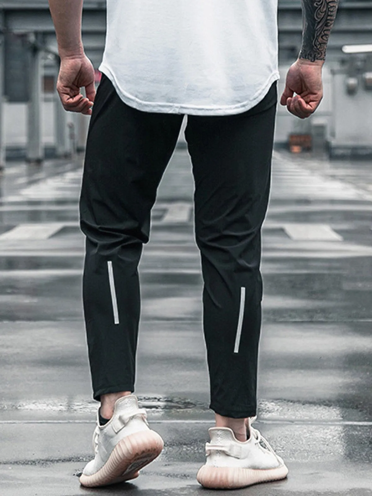 Stretch Slim Fit Jogger Workout Pants Lightweight