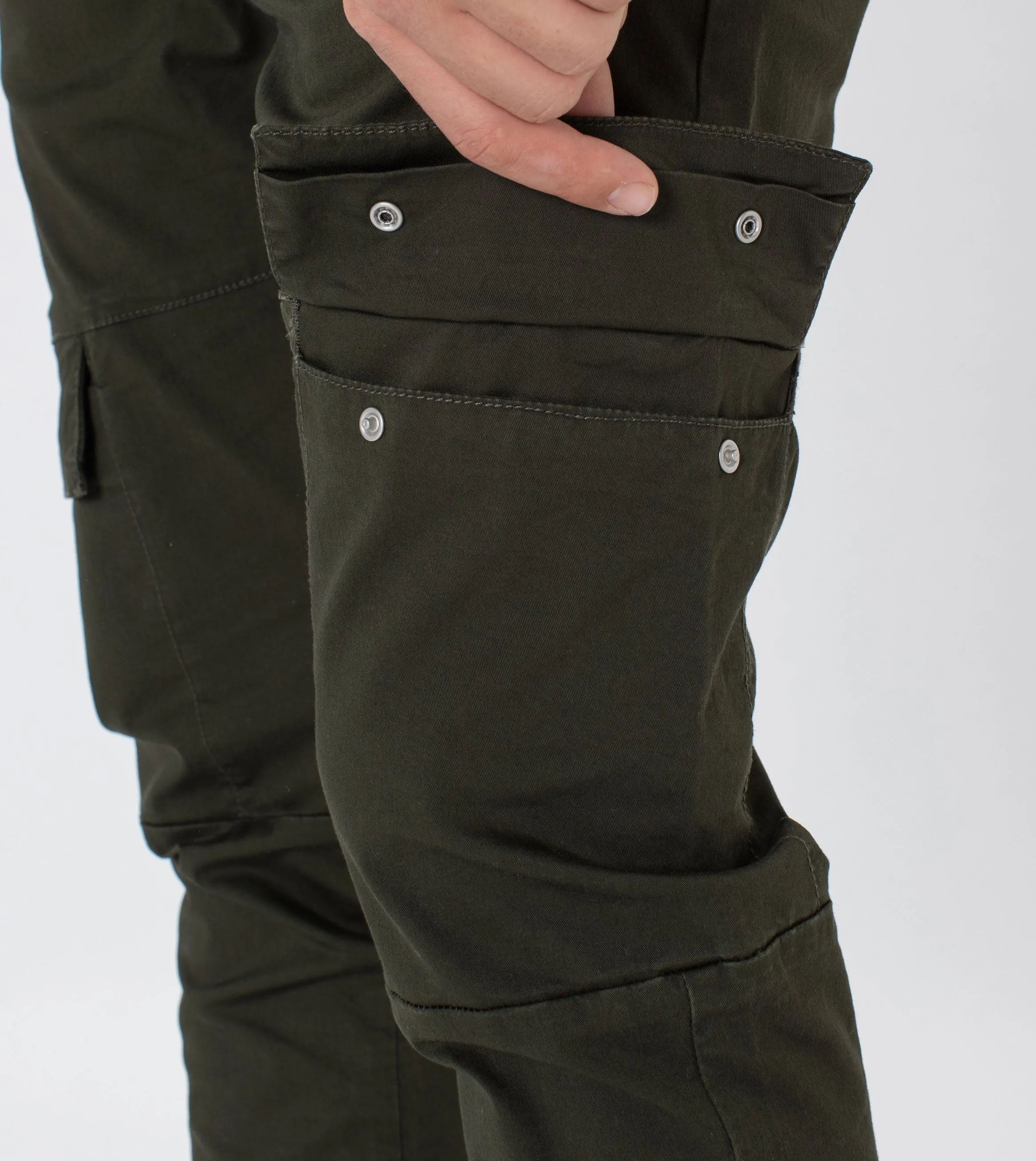 Sureshot Lite Cargo Jogger Dk Army