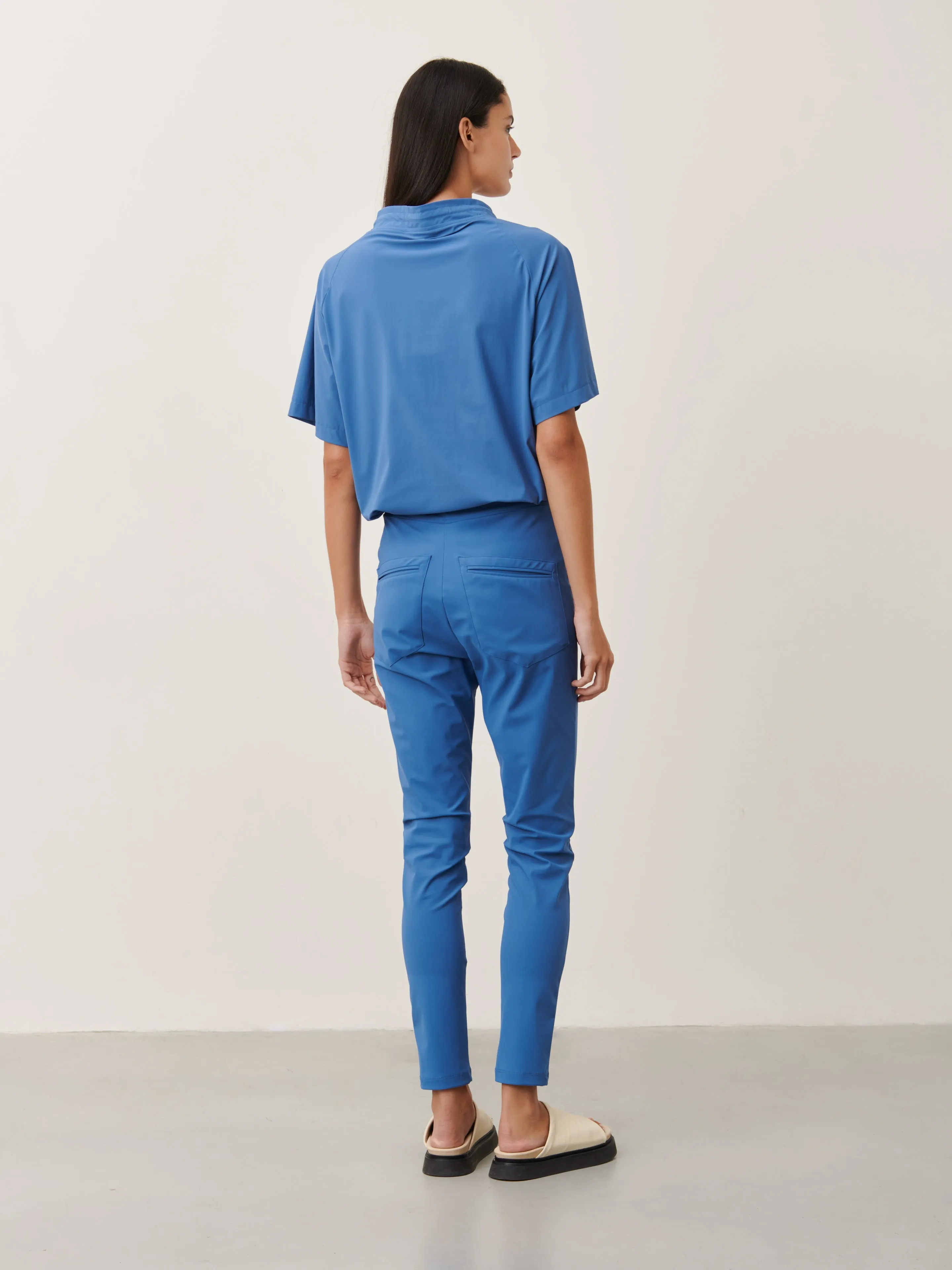 Tanja Pants Technical Jersey | Mid Blue