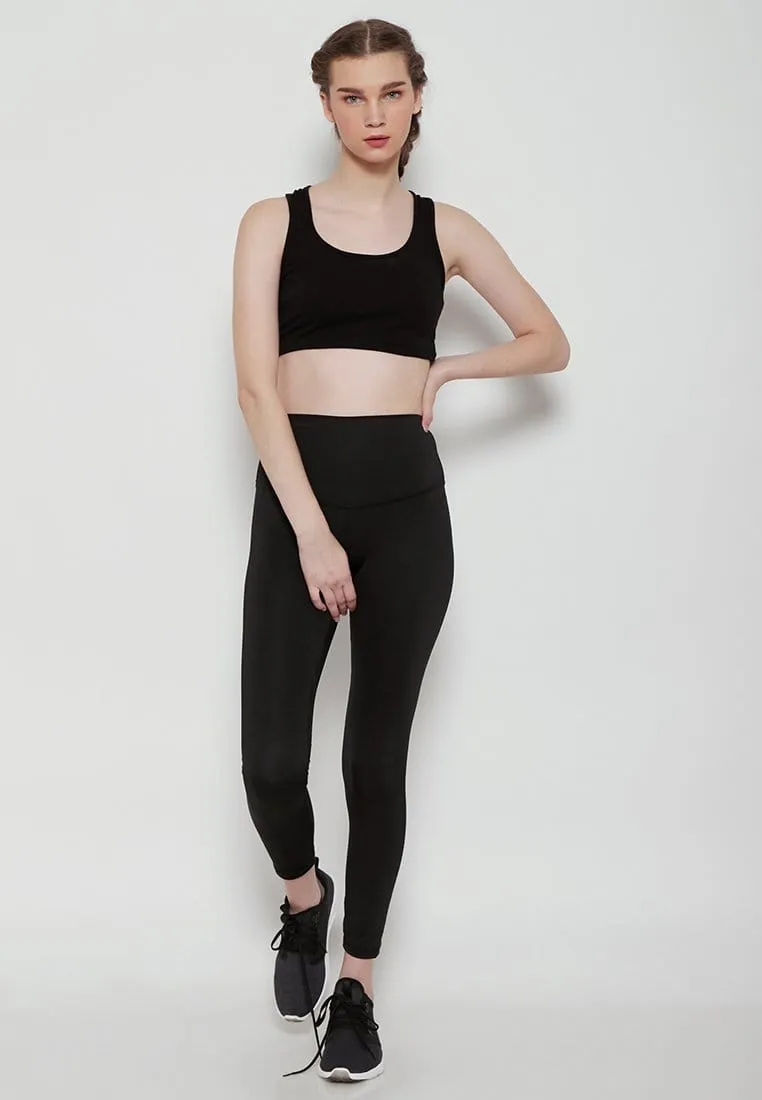 Td Active LB034 YLG Legging Sport Yoga Hitam