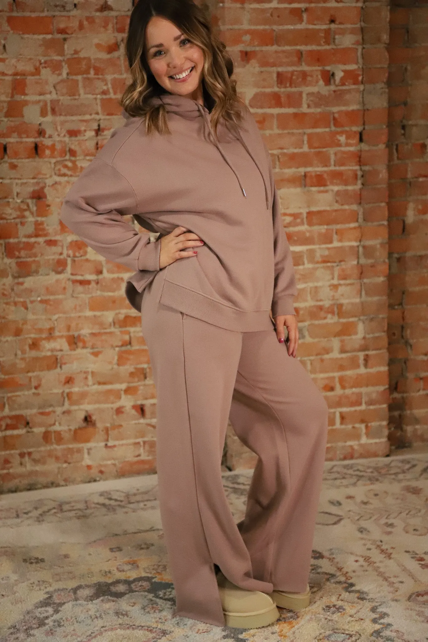 The Rosy Brown Lounge Pant