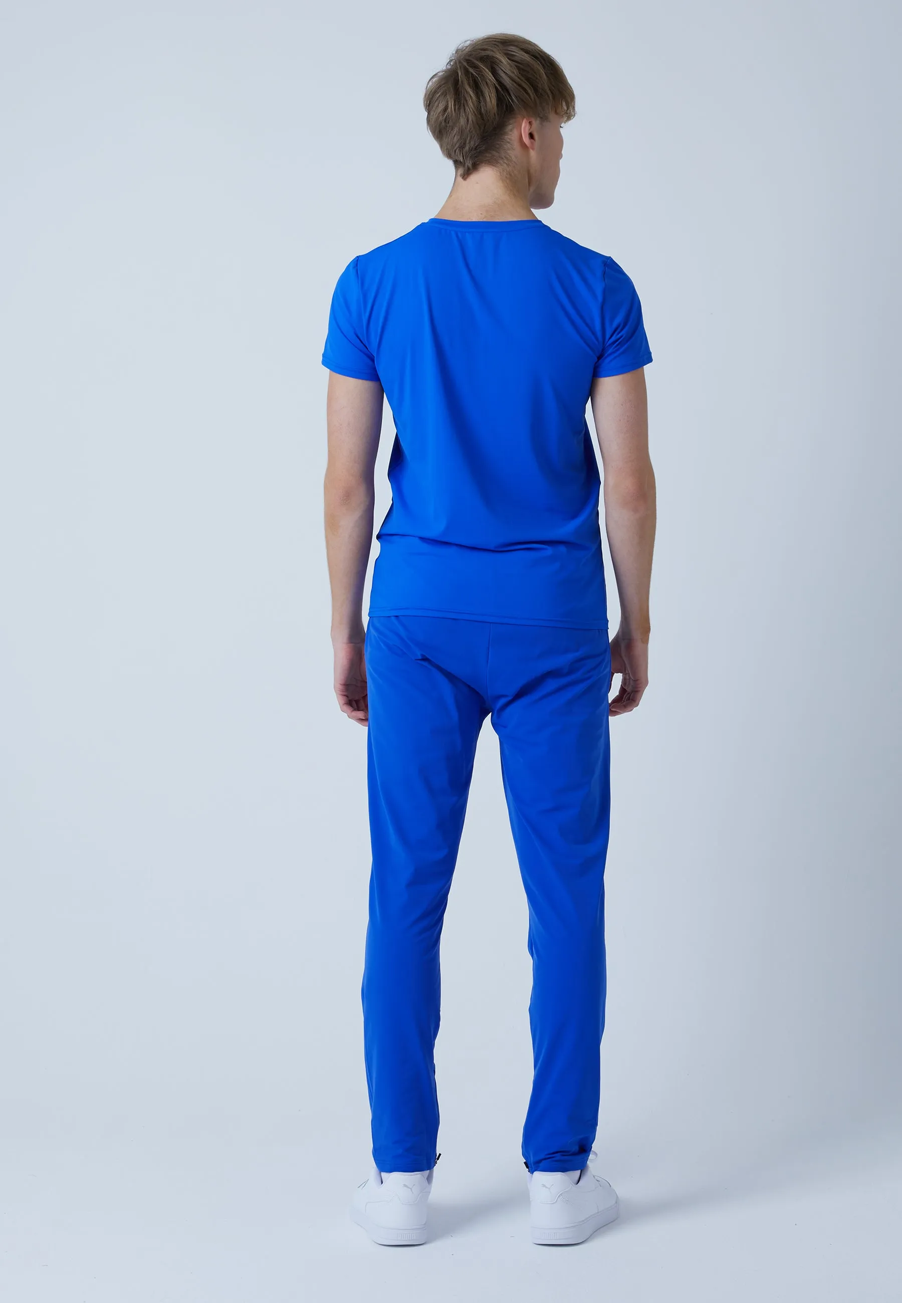 Tracksuit bottoms narrow, cobalt blue