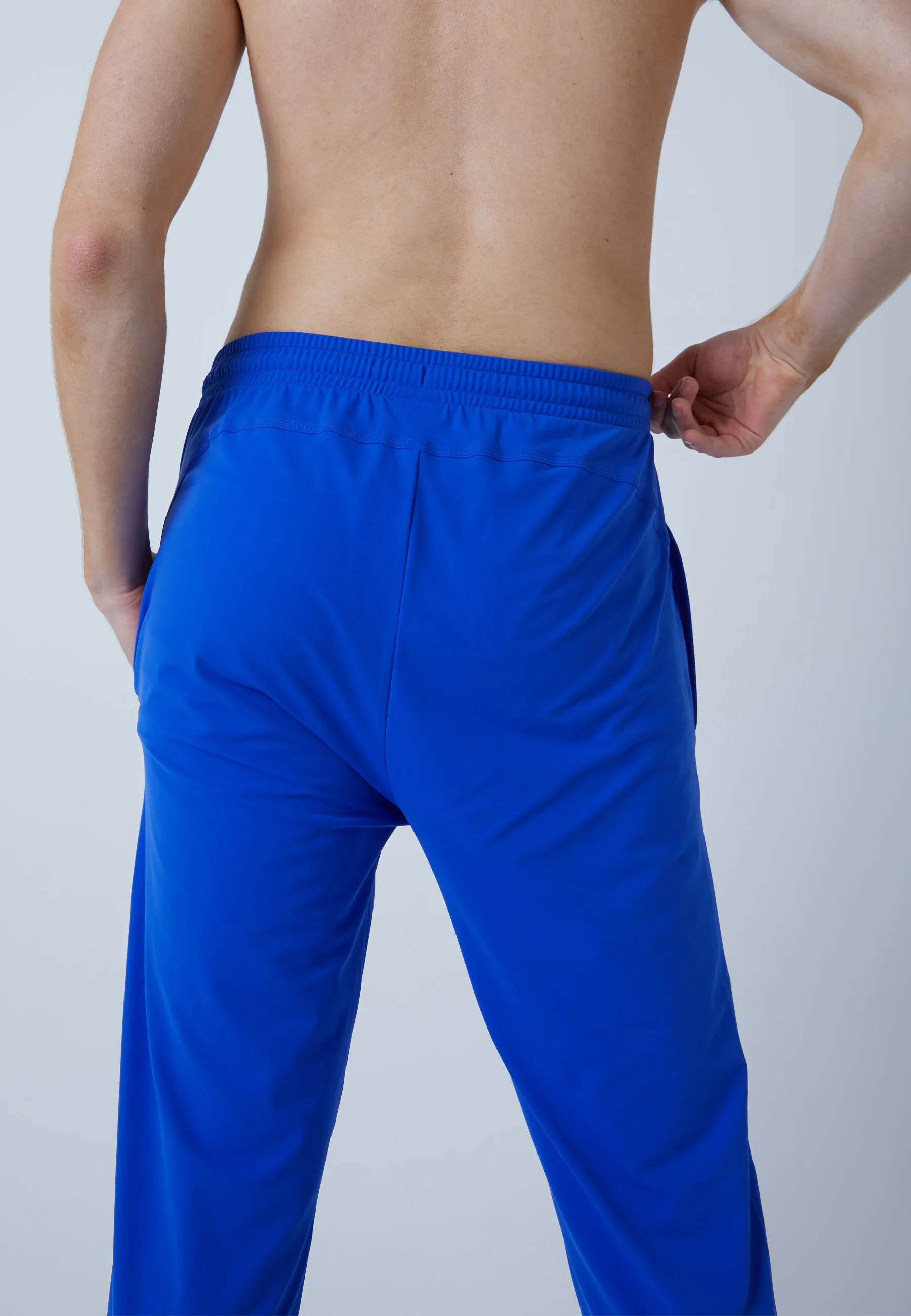 Tracksuit bottoms narrow, cobalt blue