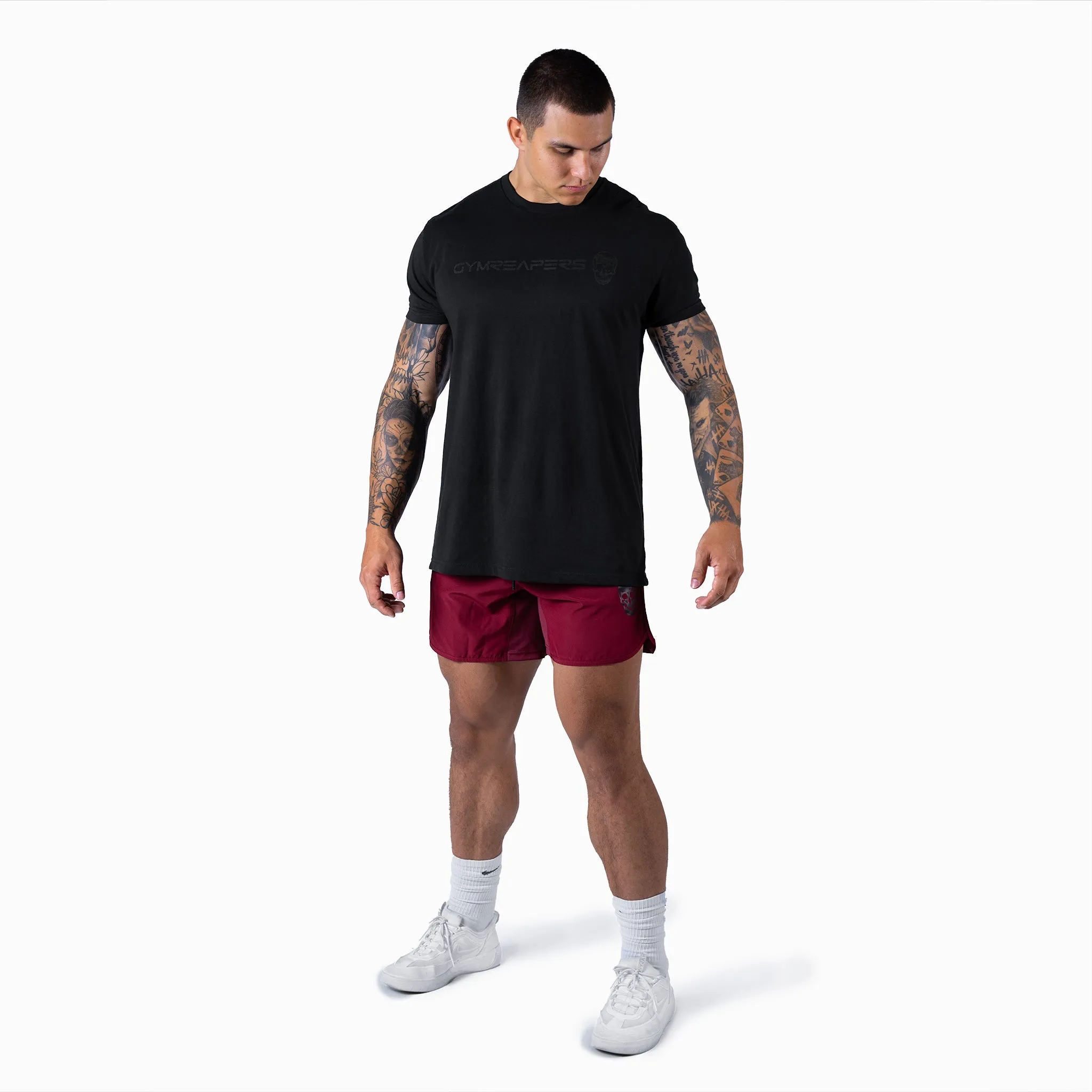 Training Shorts - Burgundy