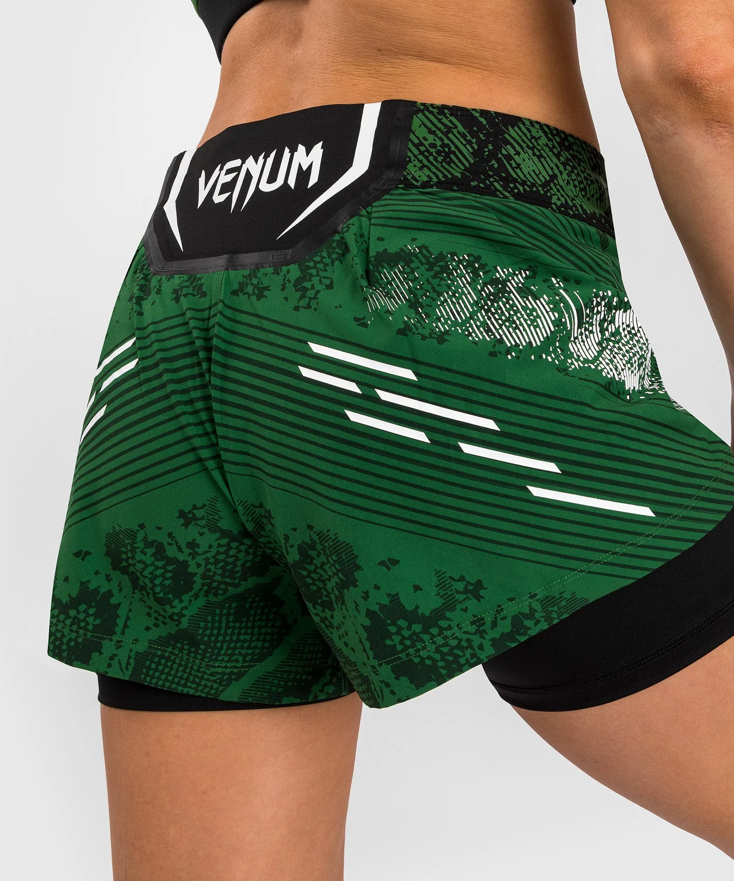 UFC Adrenaline by Venum Authentic Fight Night Women’s Fight Short - Green