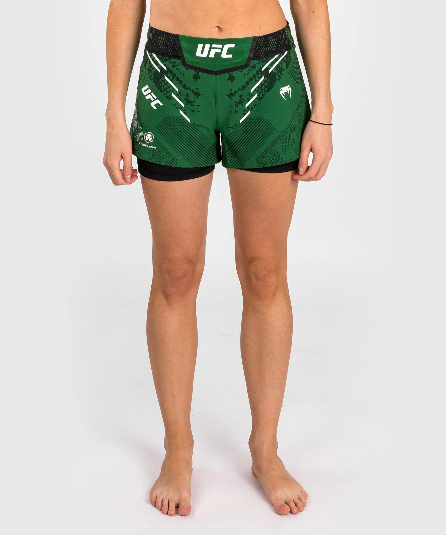 UFC Adrenaline by Venum Authentic Fight Night Women’s Fight Short - Green