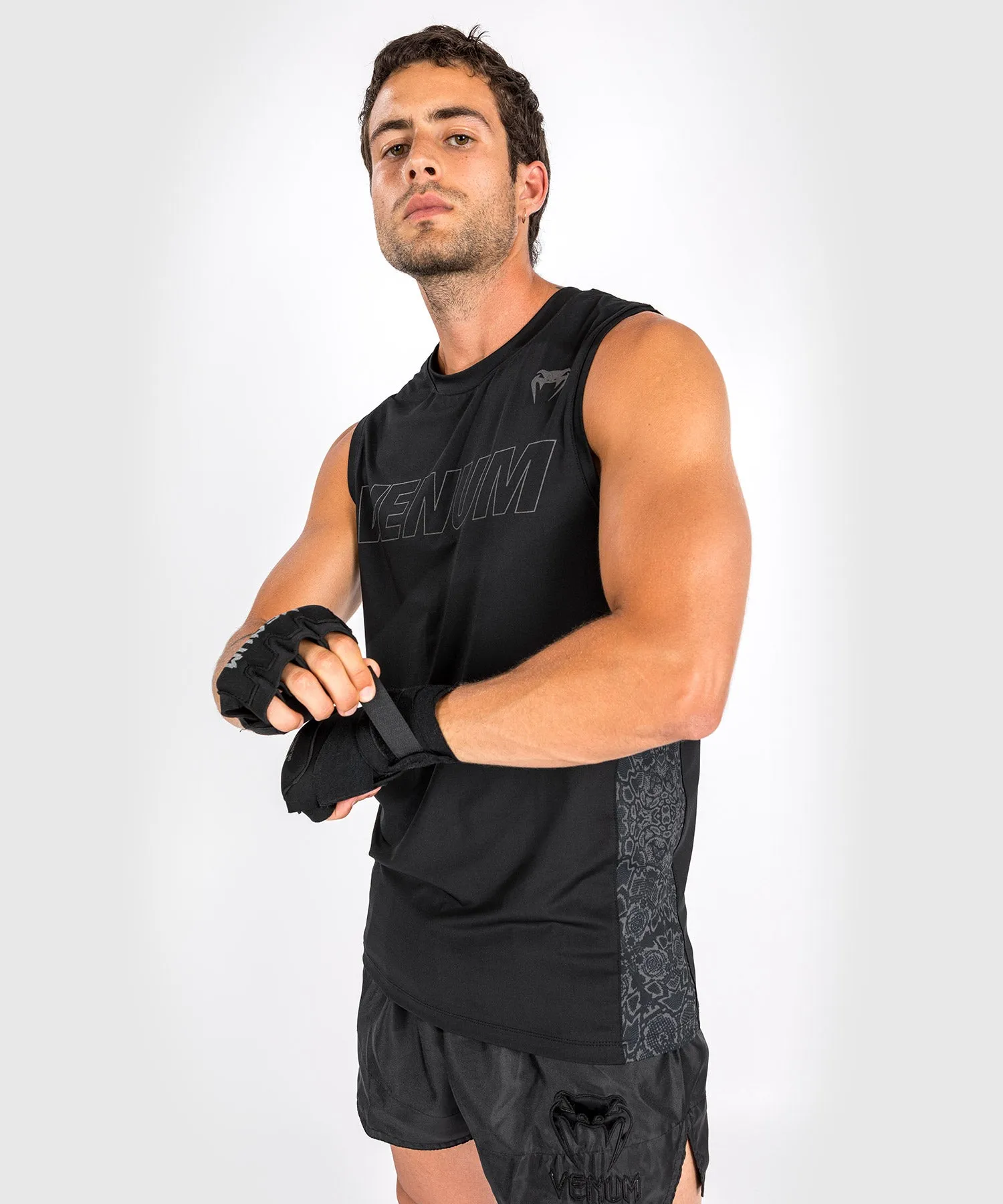 Venum Classic Evo Dry Tech Tank Top - Black/Black Reflective