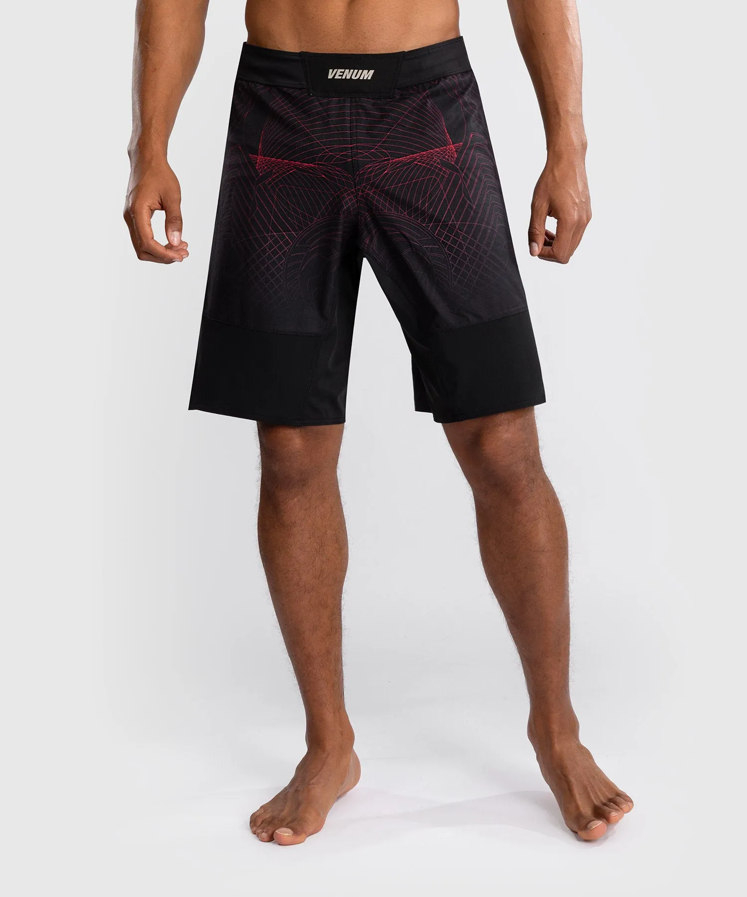 Venum G-Fit Air Men's Fight Shorts - Deep Black/Fire Red