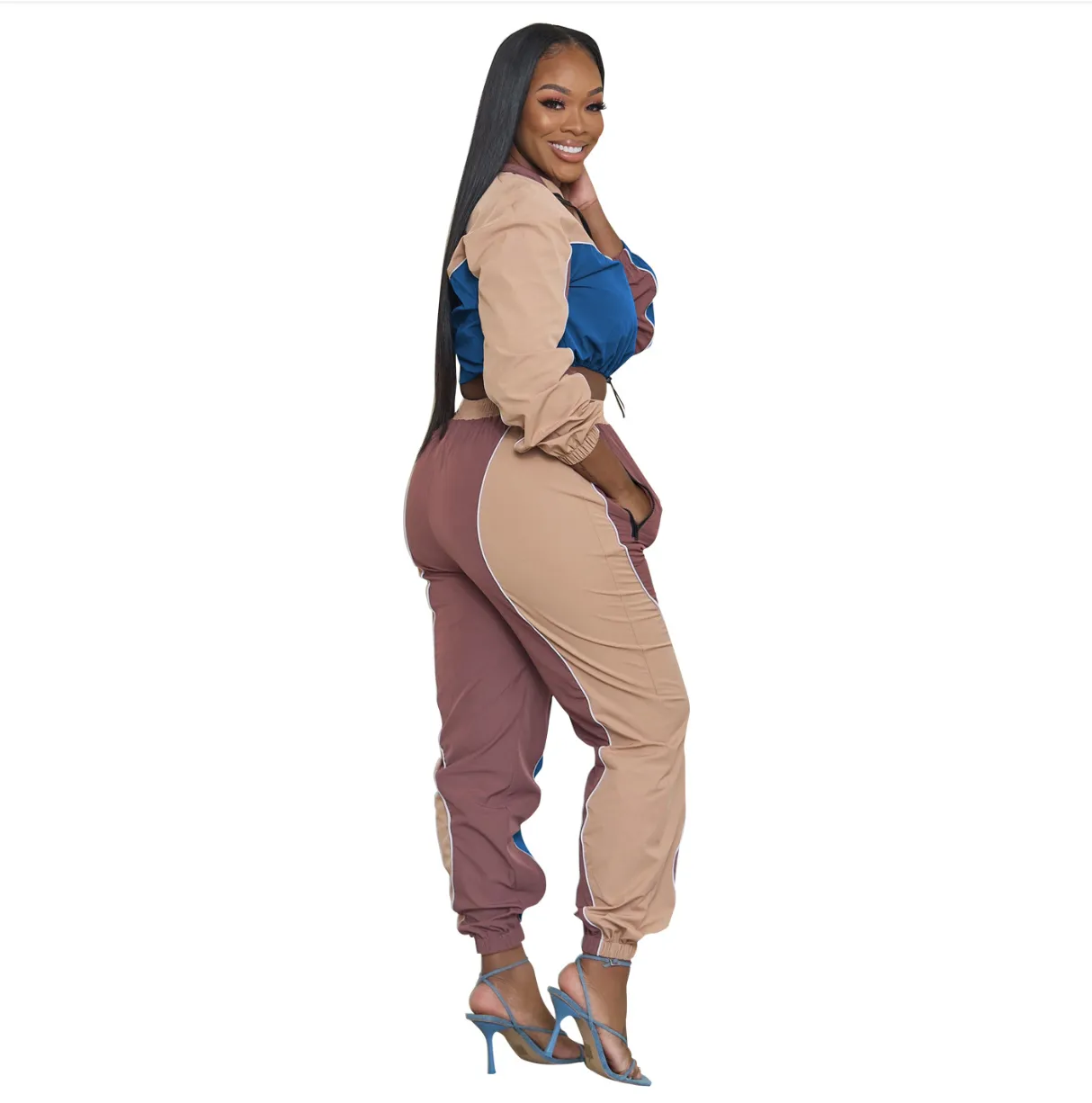 Windbreaker Two-piece Set Running Suit (3 Colors)