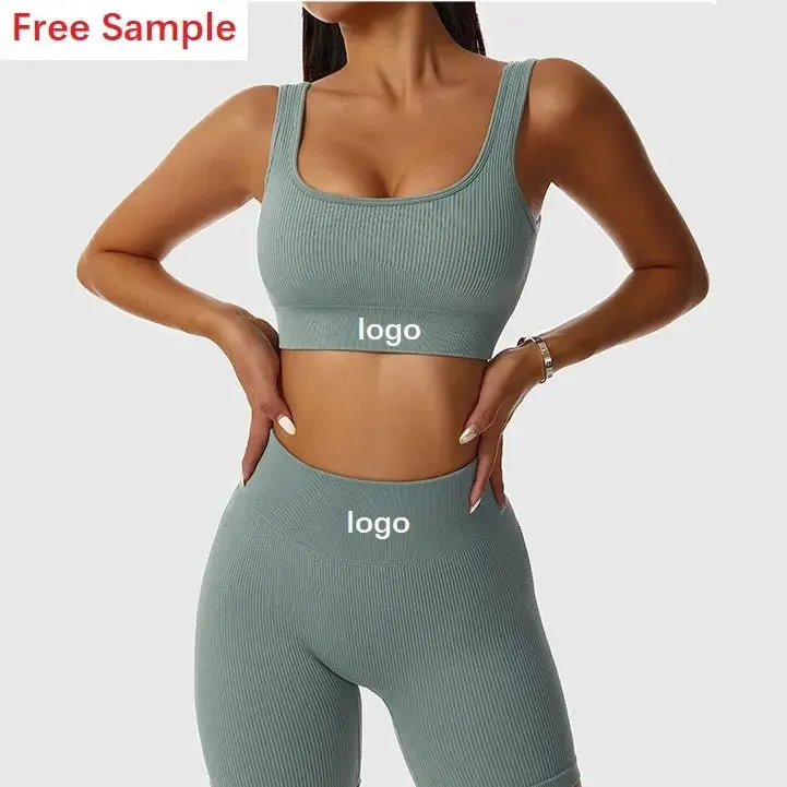 Women workout pants suit sports apparel, women & yoga clothing, and home wear clothes. Activewear seamless yoga gym fitness set