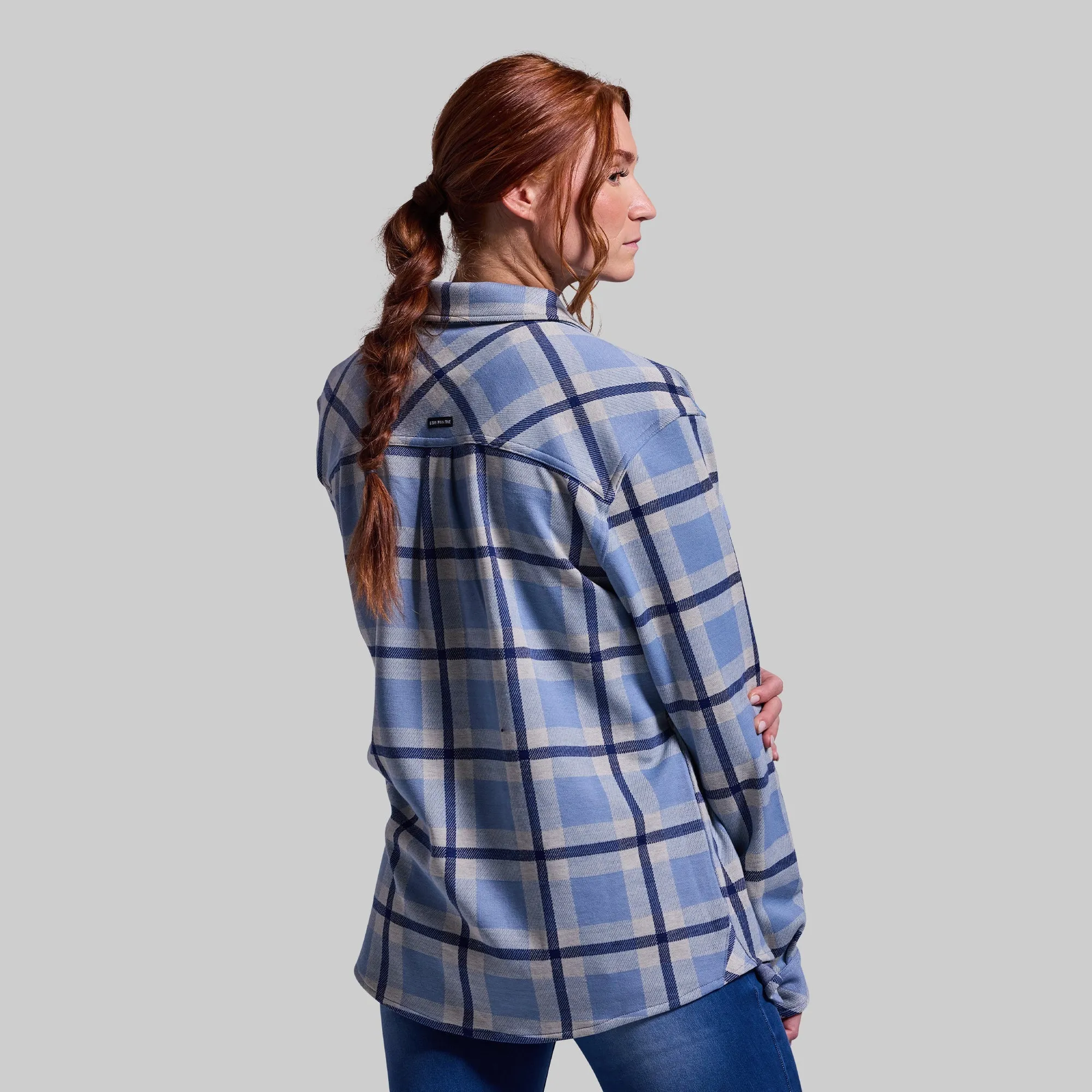 Woodsman Stretchy Flannel (Lake)